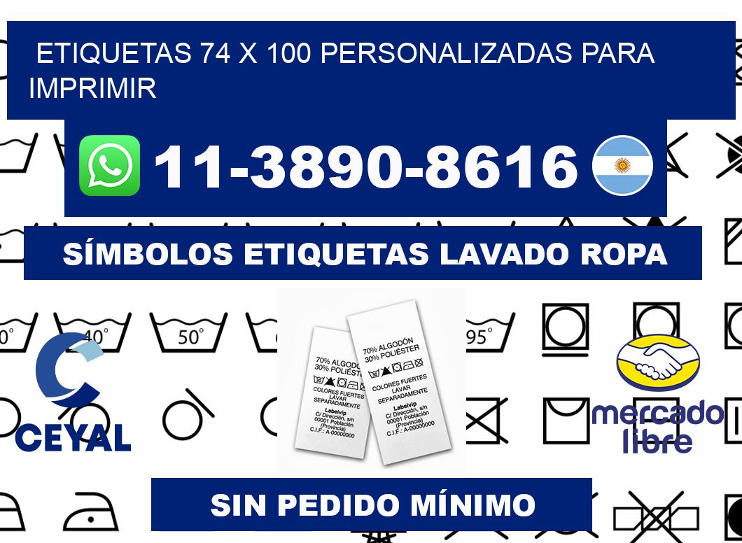 etiquetas 74 x 100 personalizadas para imprimir