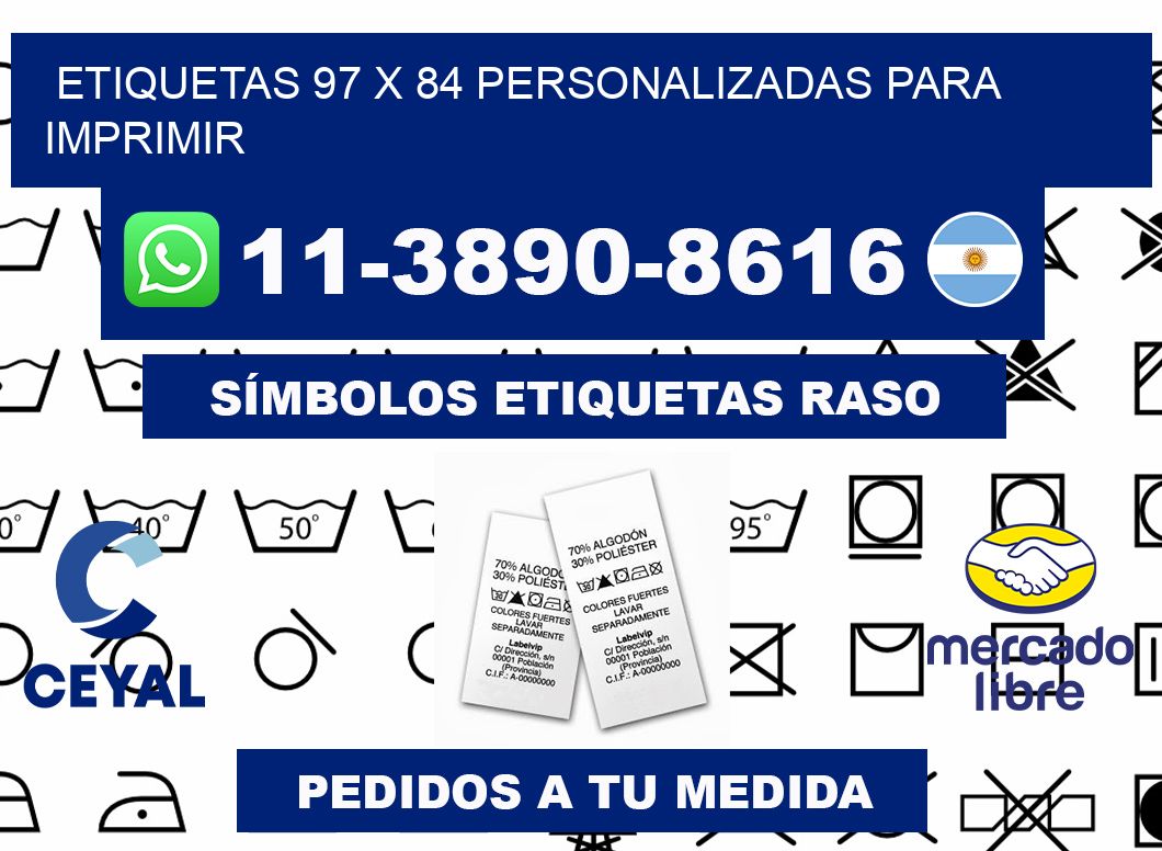 etiquetas 97 x 84 personalizadas para imprimir