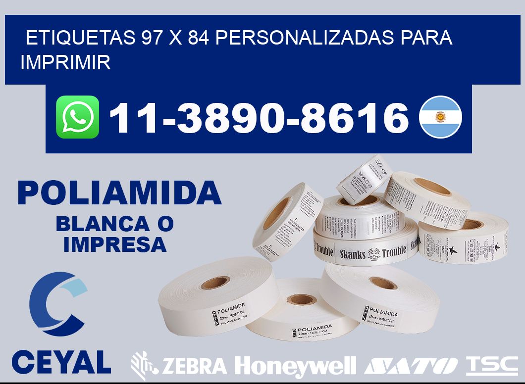 etiquetas 97 x 84 personalizadas para imprimir