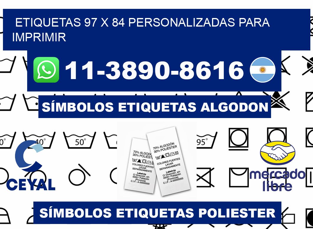 etiquetas 97 x 84 personalizadas para imprimir