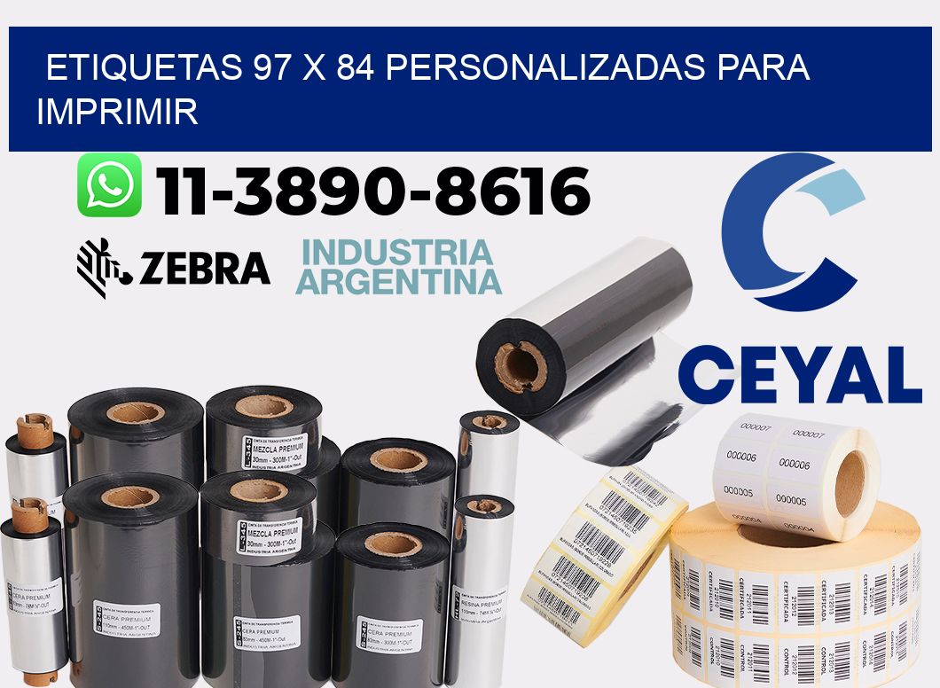 etiquetas 97 x 84 personalizadas para imprimir