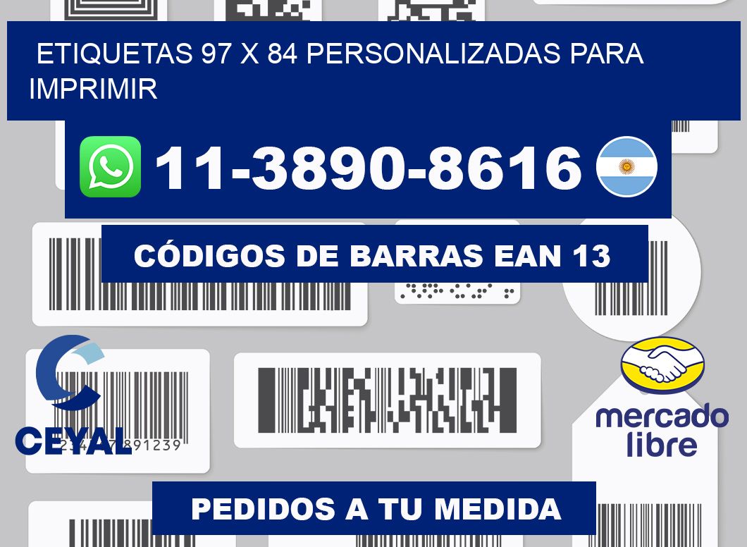 etiquetas 97 x 84 personalizadas para imprimir