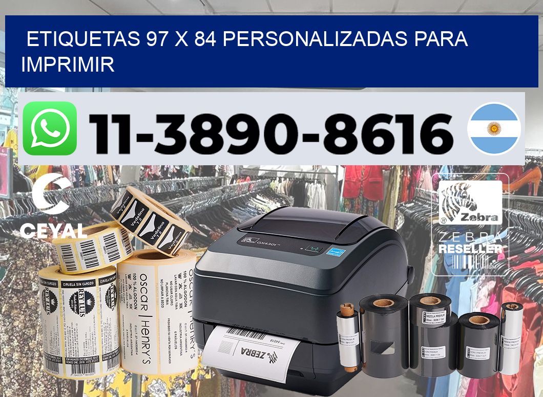 etiquetas 97 x 84 personalizadas para imprimir