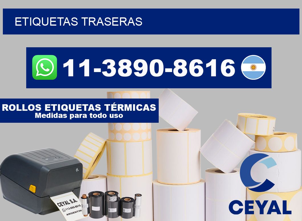 ETIQUETAS traseras