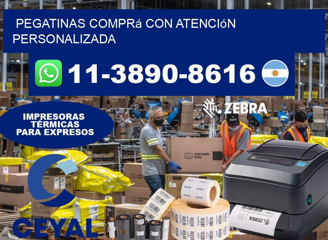 PEGATINAS Comprá con atención personalizada