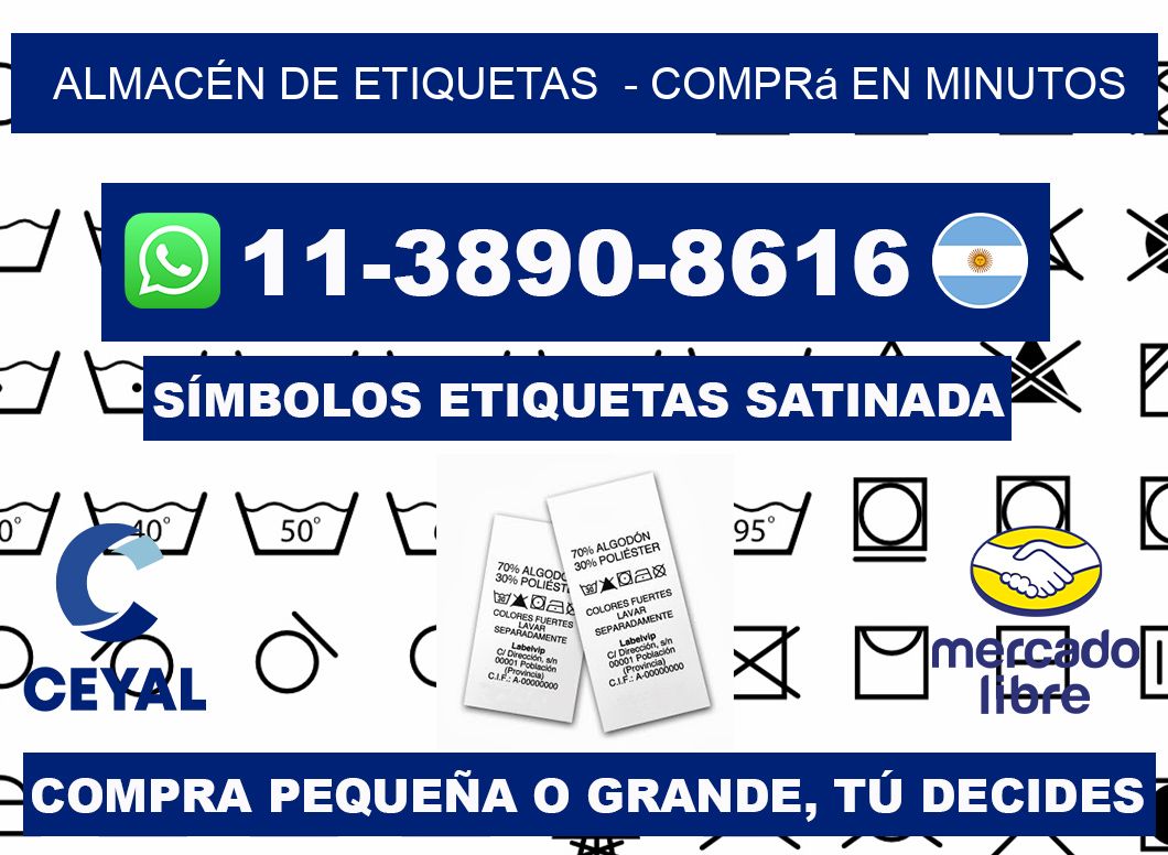 ALMACÉN DE ETIQUETAS - Comprá en minutos