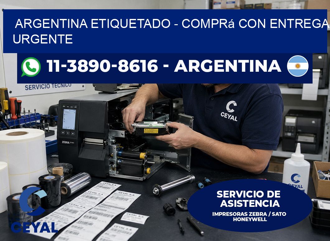 ARGENTINA ETIQUETADO - Comprá con entrega urgente