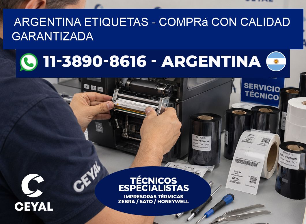 ARGENTINA ETIQUETAS - Comprá con calidad garantizada
