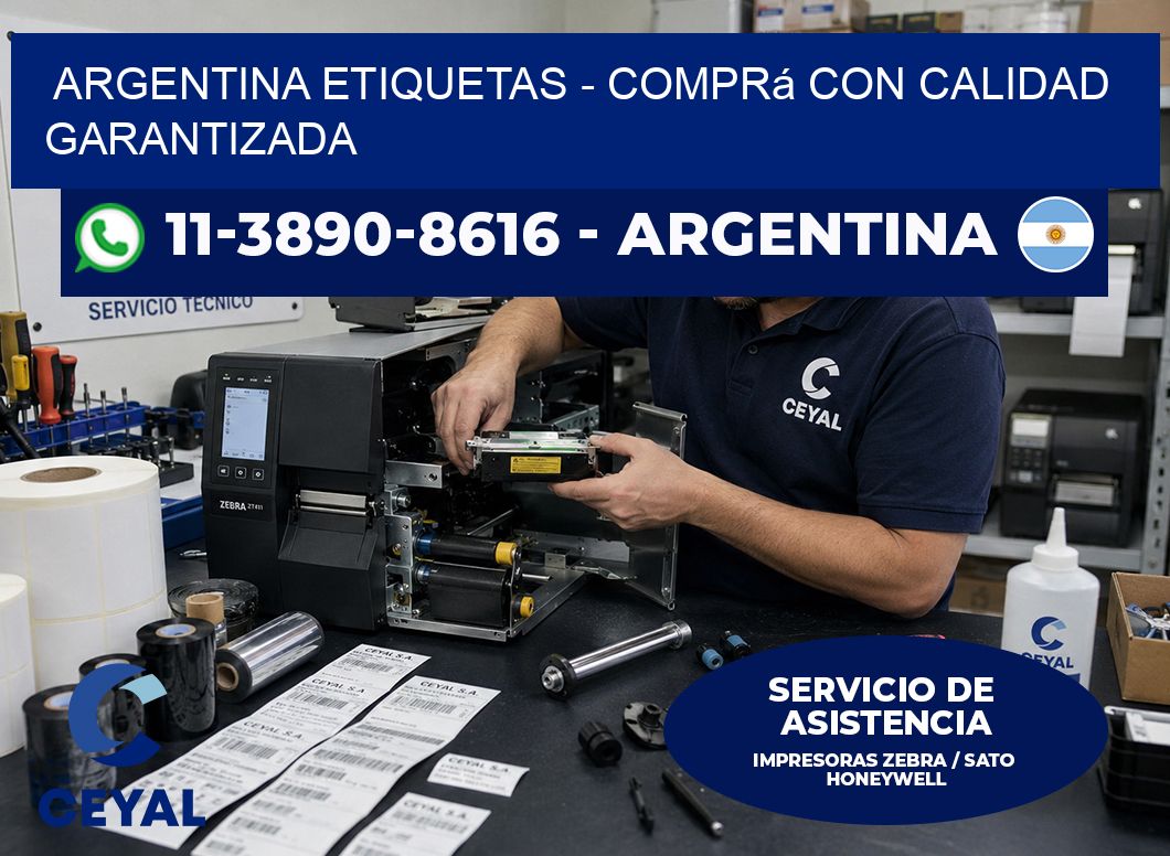 ARGENTINA ETIQUETAS – Comprá con calidad garantizada