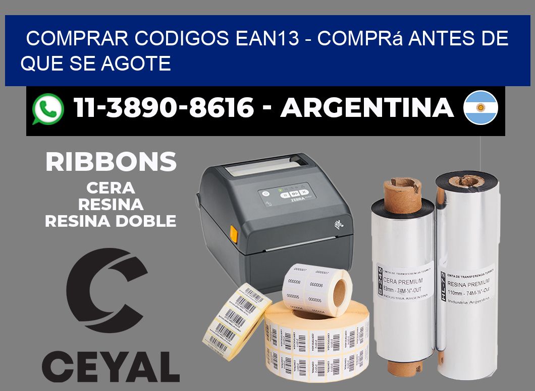 COMPRAR CODIGOS EAN13 - Comprá antes de que se agote