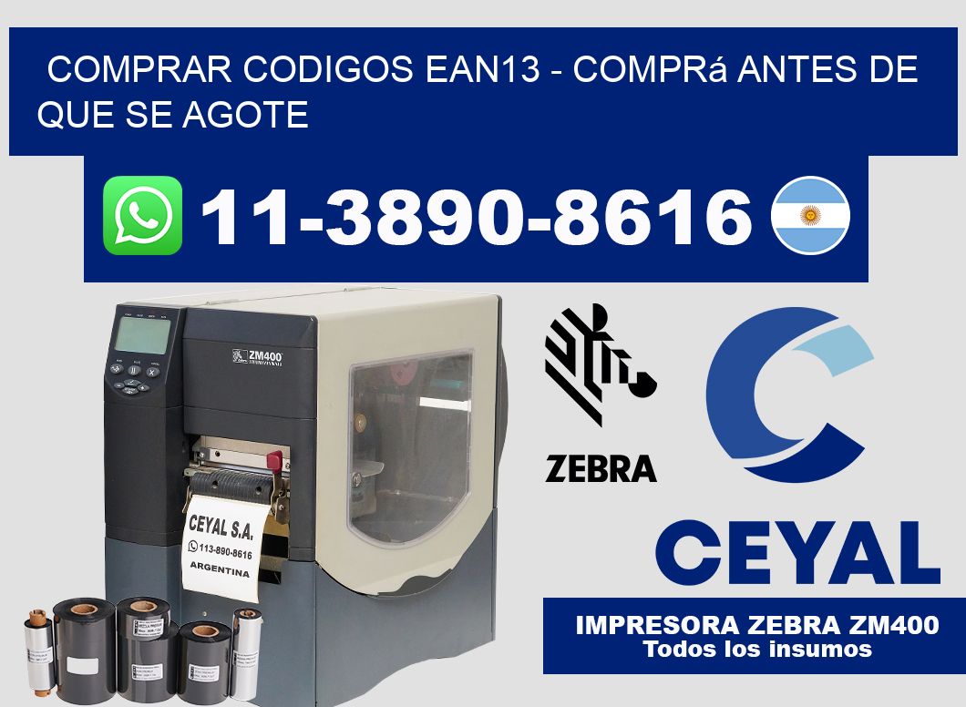 COMPRAR CODIGOS EAN13 - Comprá antes de que se agote