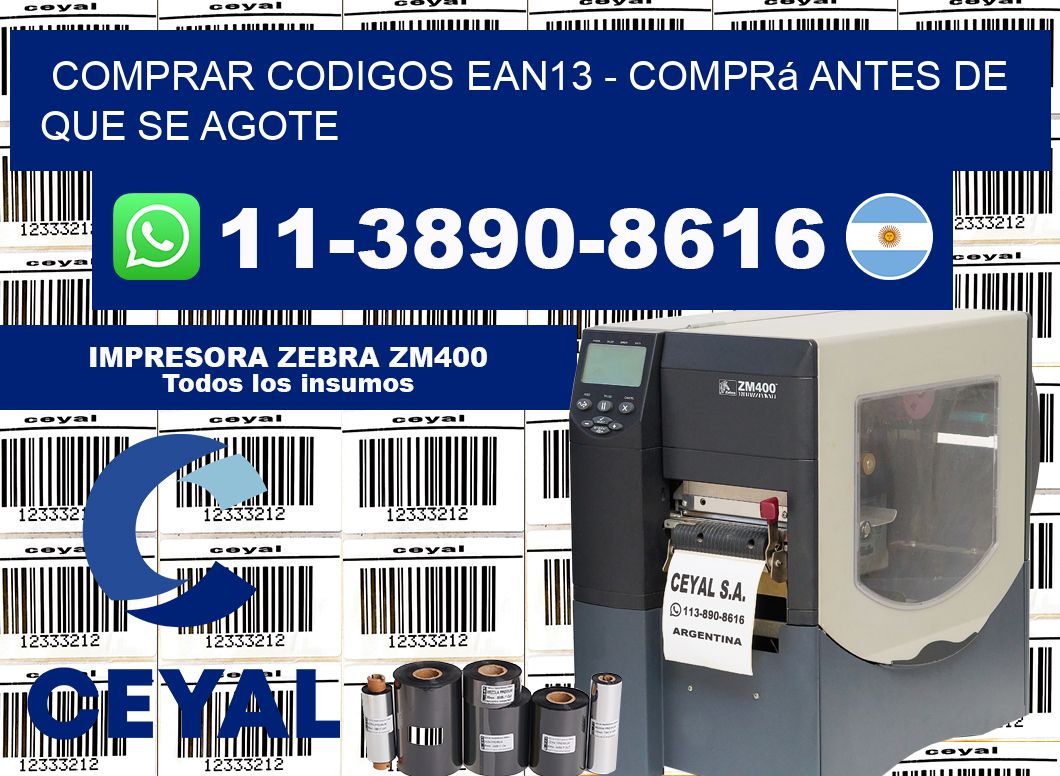 COMPRAR CODIGOS EAN13 – Comprá antes de que se agote