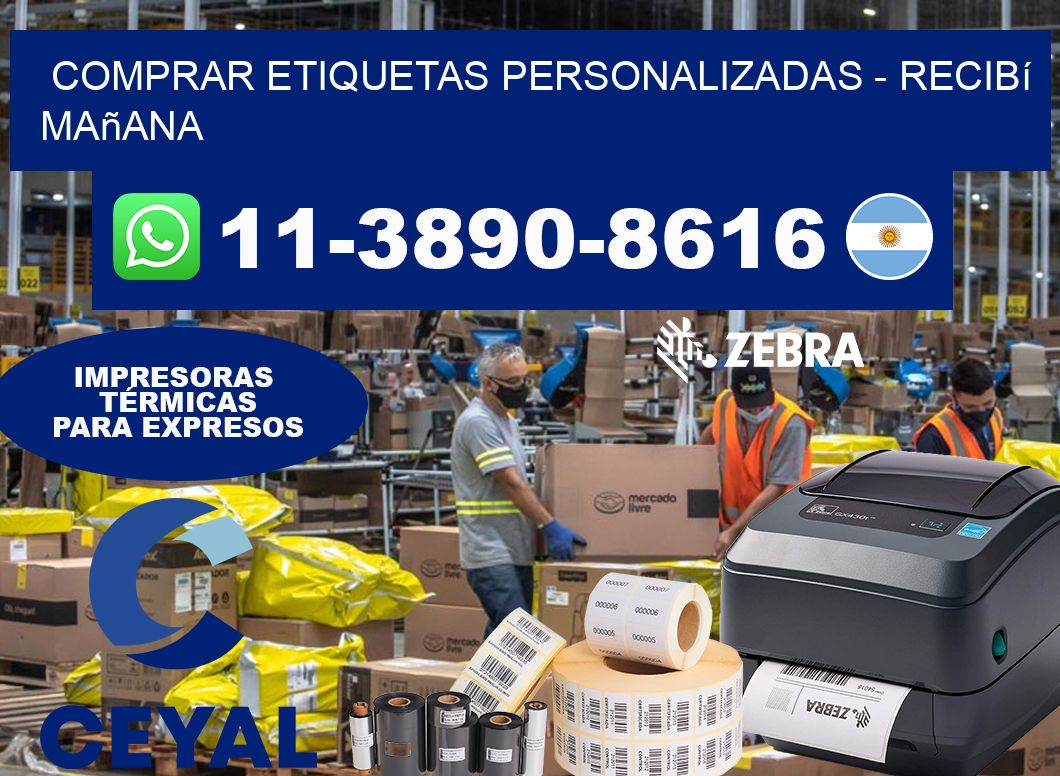 COMPRAR ETIQUETAS PERSONALIZADAS - recibí mañana