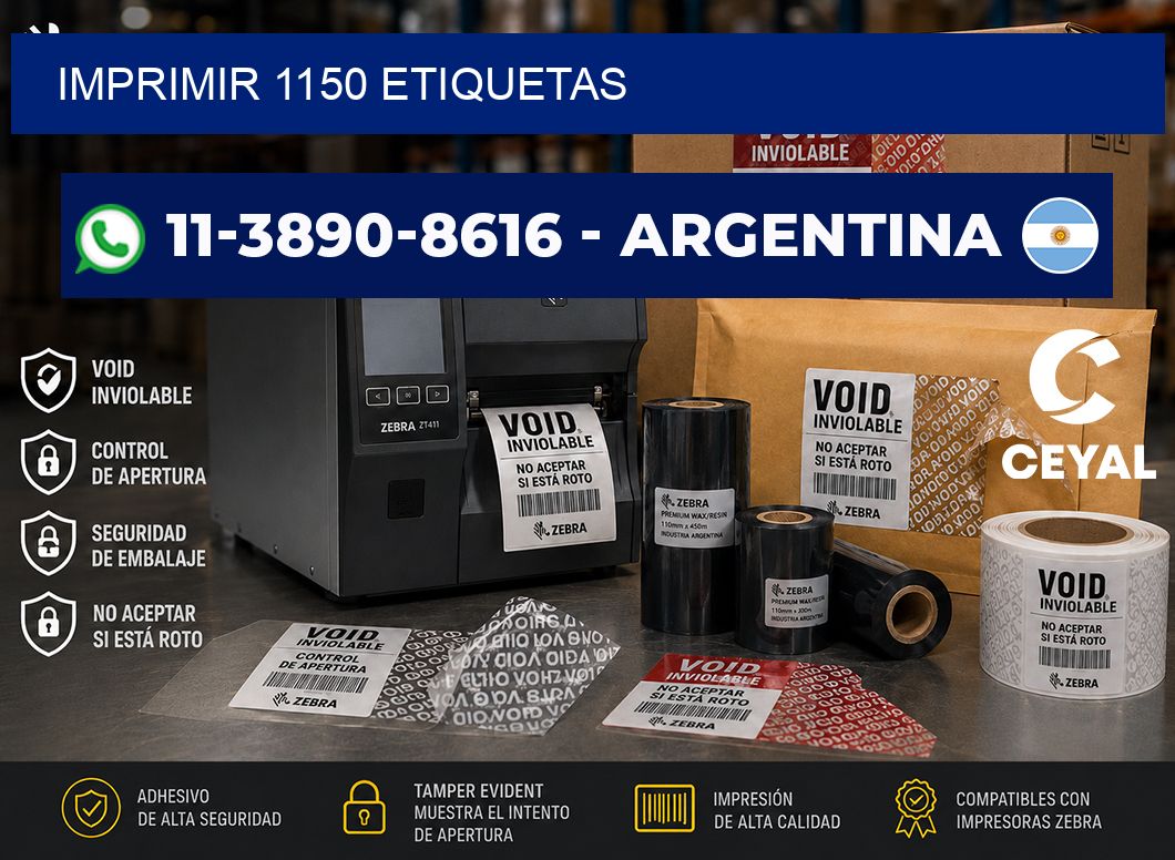 IMPRIMIR 1150 ETIQUETAS