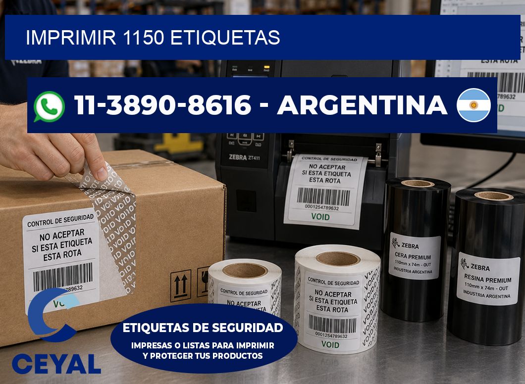 IMPRIMIR 1150 ETIQUETAS