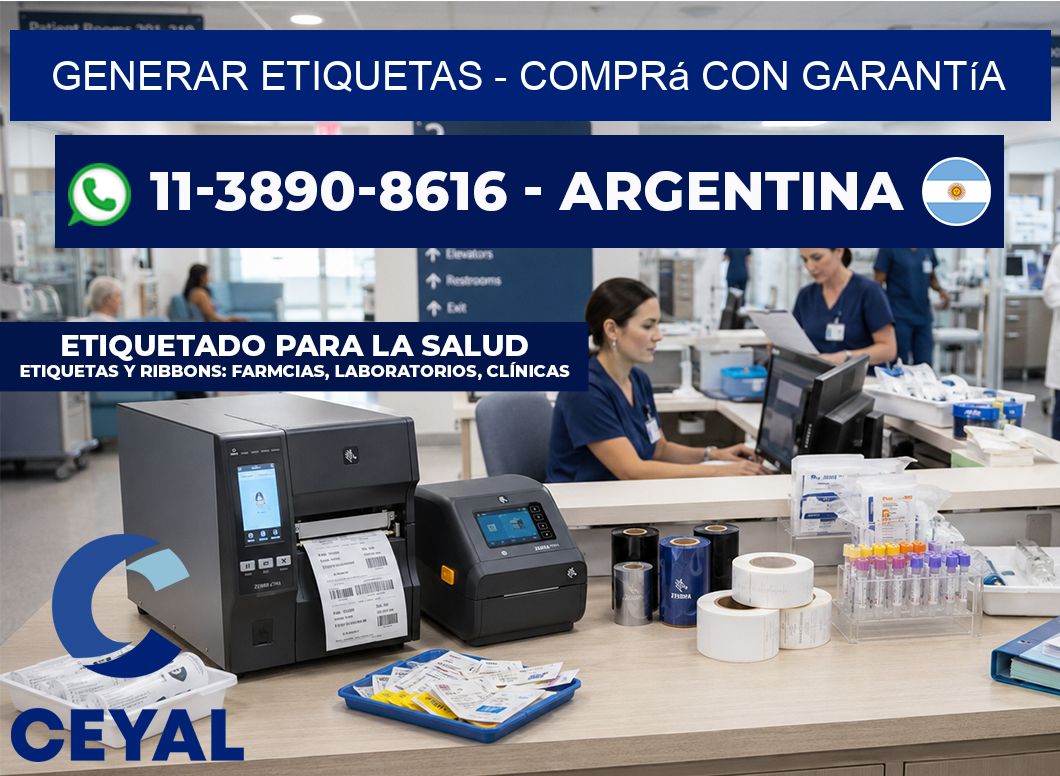 GENERAR ETIQUETAS - Comprá con garantía