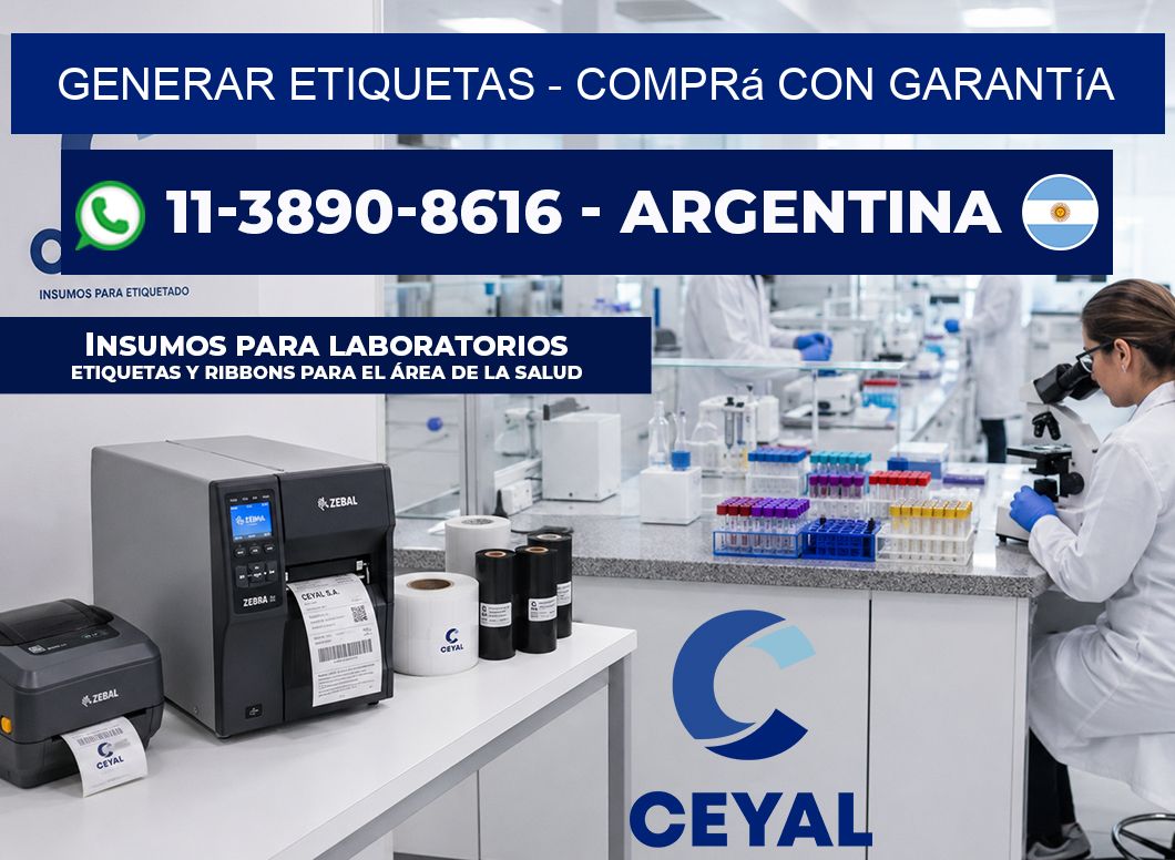 GENERAR ETIQUETAS – Comprá con garantía