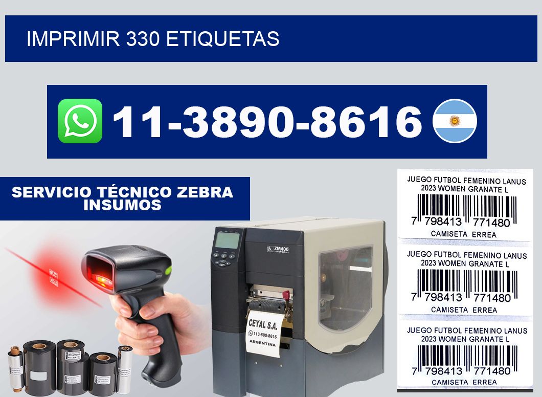 IMPRIMIR 330 ETIQUETAS