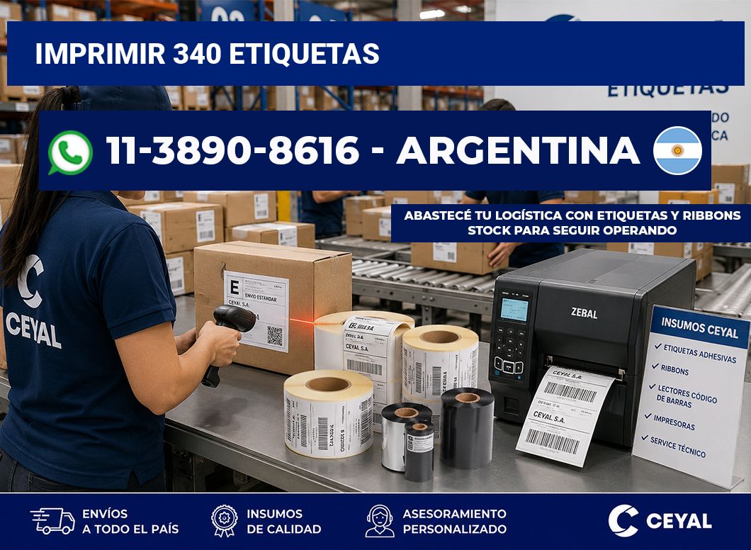 IMPRIMIR 340 ETIQUETAS