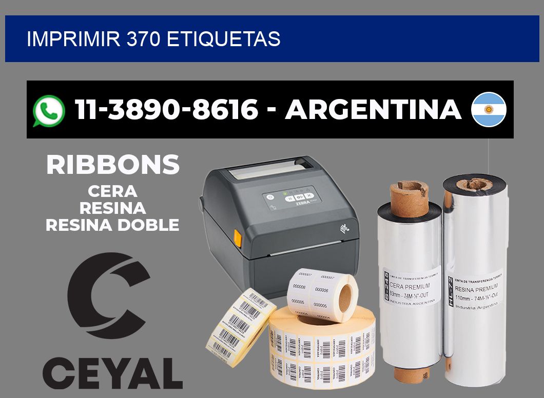 IMPRIMIR 370 ETIQUETAS