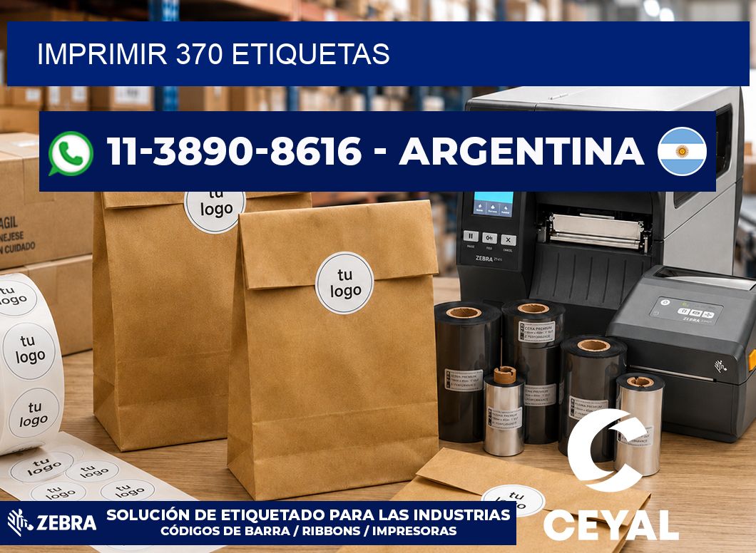 IMPRIMIR 370 ETIQUETAS