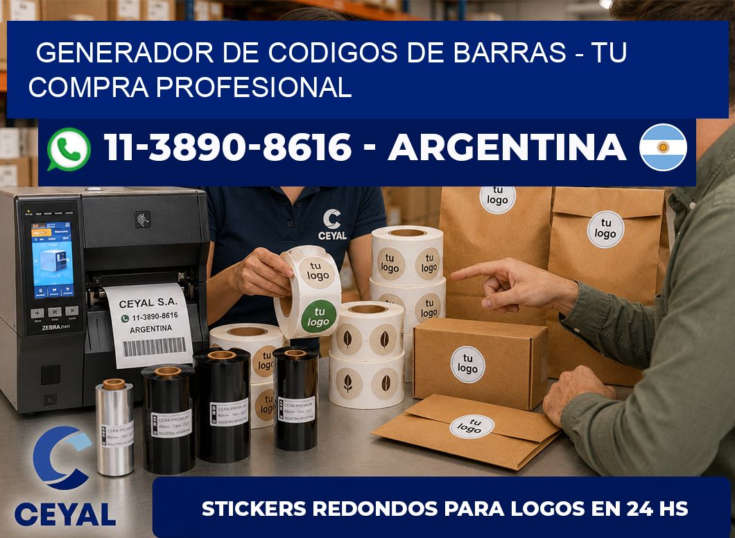 generador de codigos de barras - Tu compra profesional