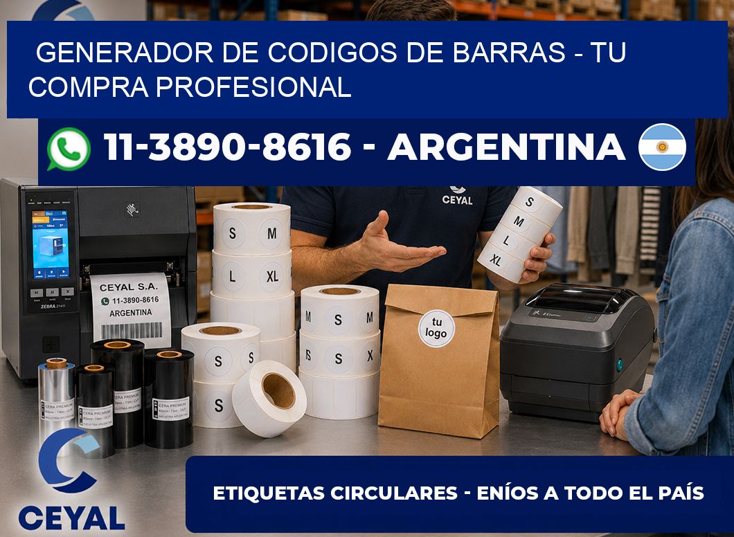 generador de codigos de barras – Tu compra profesional