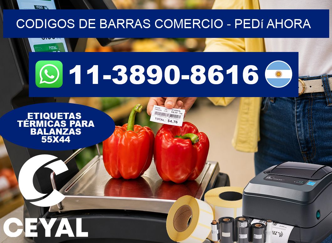 Codigos de barras comercio - Pedí ahora