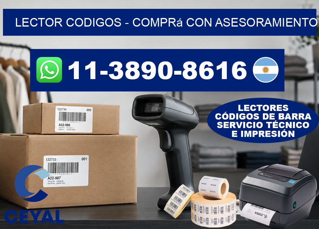 LECTOR CODIGOS - Comprá con asesoramiento