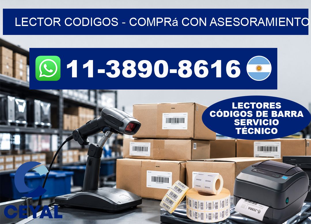 LECTOR CODIGOS - Comprá con asesoramiento