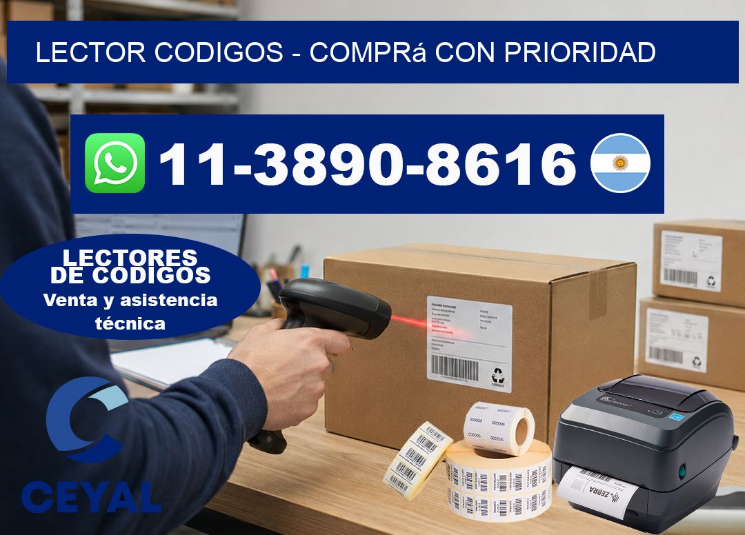 LECTOR CODIGOS - Comprá con prioridad