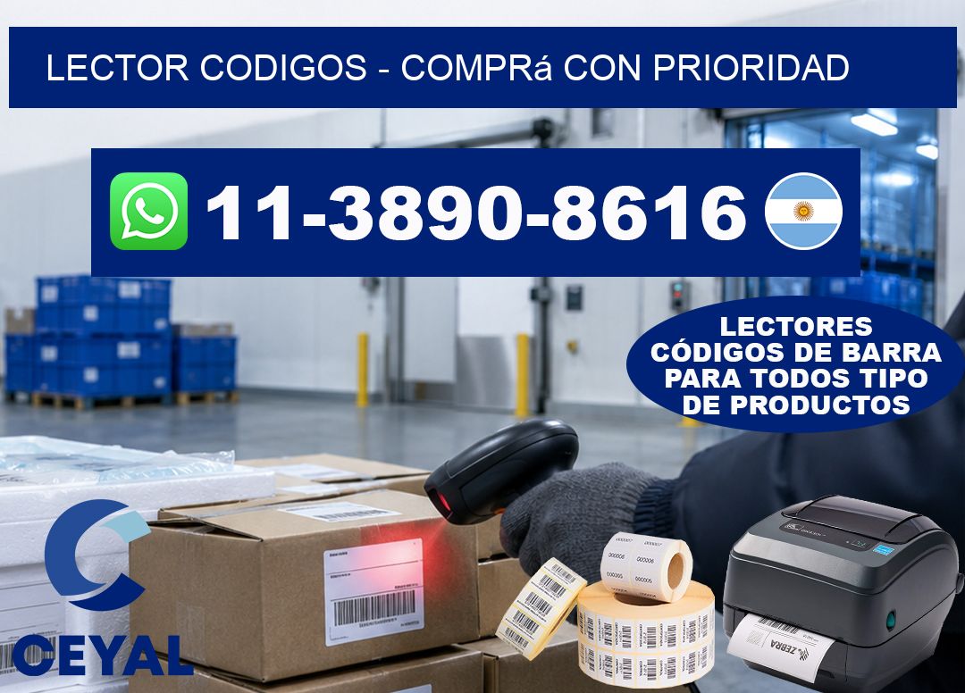 LECTOR CODIGOS - Comprá con prioridad