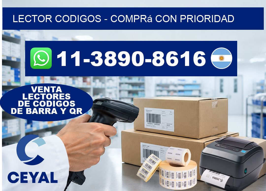 LECTOR CODIGOS - Comprá con prioridad