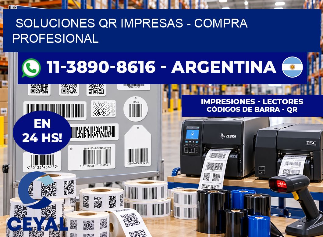 Soluciones QR Impresas - Compra profesional