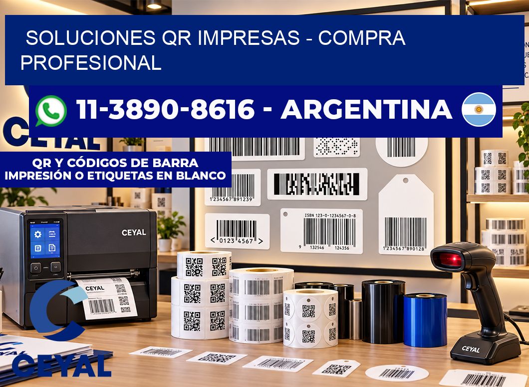 Soluciones QR Impresas - Compra profesional