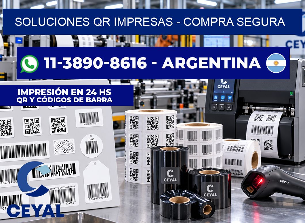 Soluciones QR Impresas - Compra segura