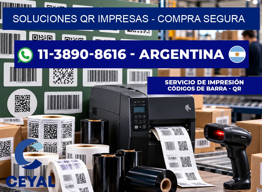 Soluciones QR Impresas - Compra segura