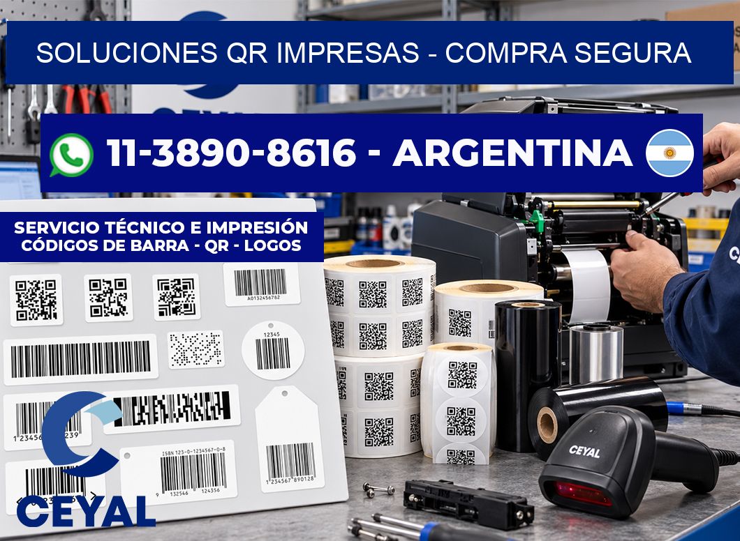 Soluciones QR Impresas – Compra segura