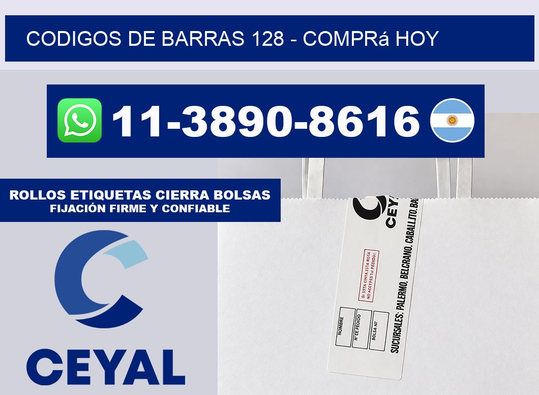 codigos de barras 128 - Comprá hoy