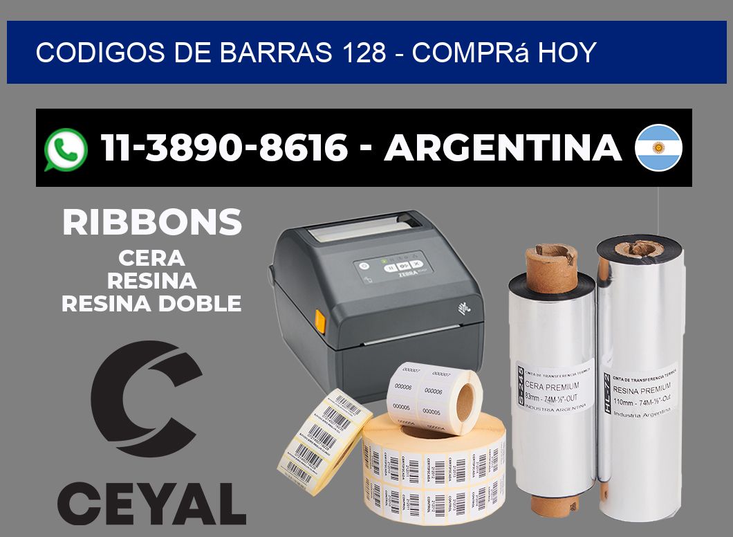 codigos de barras 128 - Comprá hoy