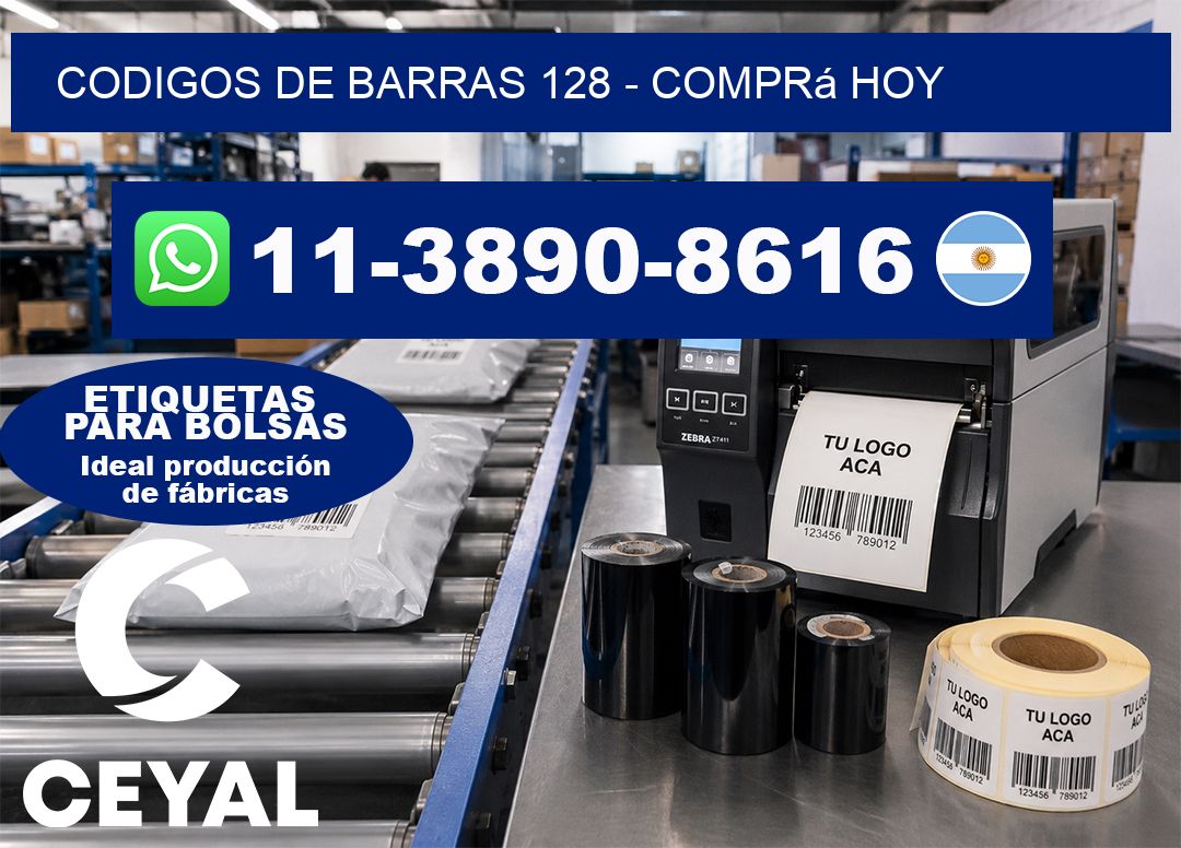 codigos de barras 128 – Comprá hoy