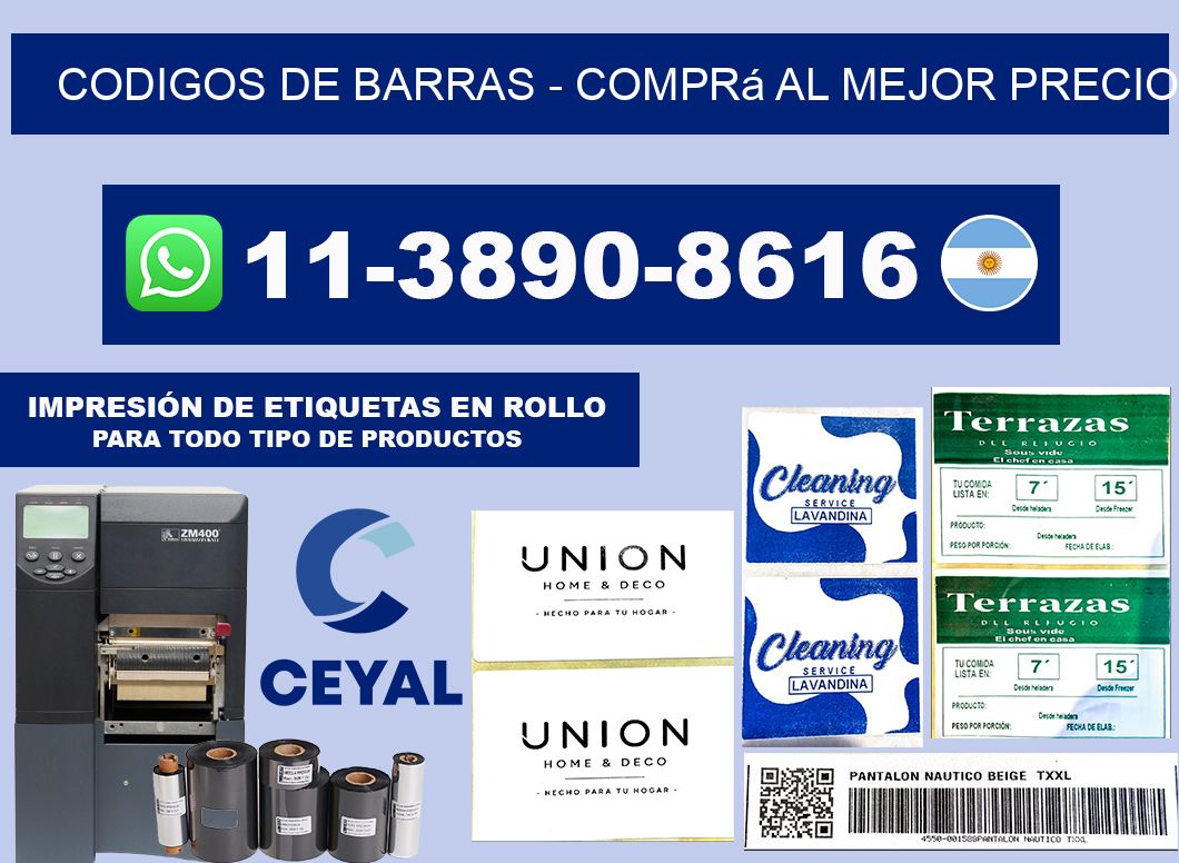 codigos de barras - Comprá al mejor precio