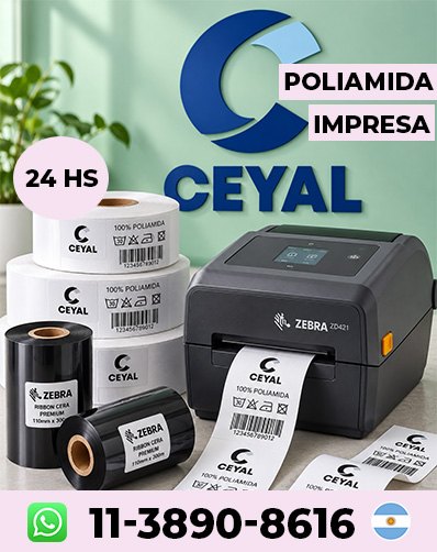 Etiquetas de Talles para Mercado Libre argentina