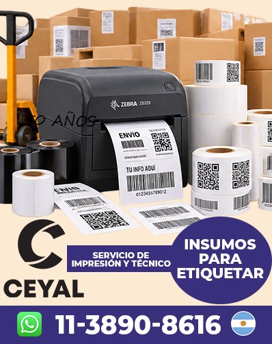 ROLLOS TERMICOS PARA ZEBRA - Elegí según tu necesidad